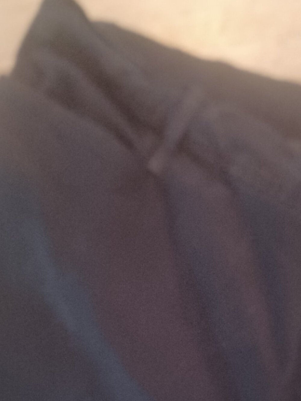PLUS Gloria Vanderbilt Amanda Trouser Navy Blue Zip Fly 4 Pocket Straight 24W - Picture 3 of 10